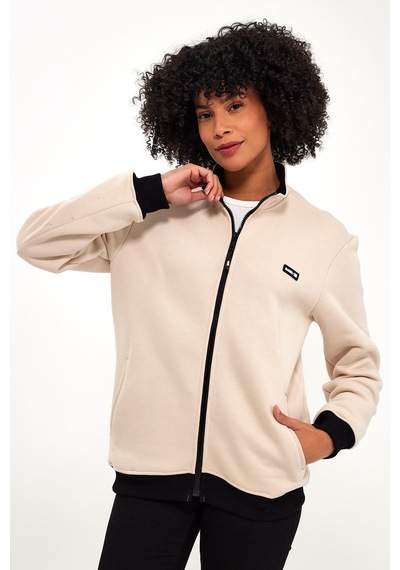 Alexander Gardi Alexandergardi Şardonlu Dik Yaka Comfort Fit Ceket Mont E23-68002 001