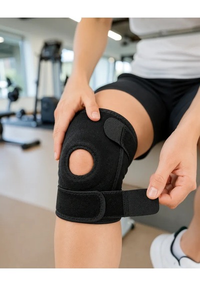 Astraltech Açık Patella Dizliği Ayarlanabilir Cırtlı Sporcu Dizliği