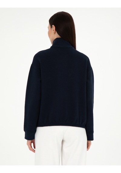 Pierre Cardin Kadın Lacivert Sweatshirt 50297853-vr033 Lacivert