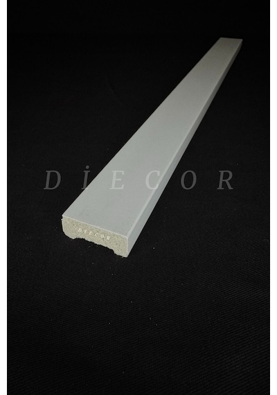 Diecor Dekoratif Boyanabilir 25 Adet 3 Cm Polistren Duvar Çıtası Beyaz 30 X 10 Model:xa191