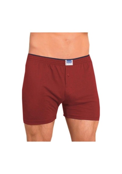2 Adet Berrak 1099 Düğmeli Erkek Boxer Penye Boxer