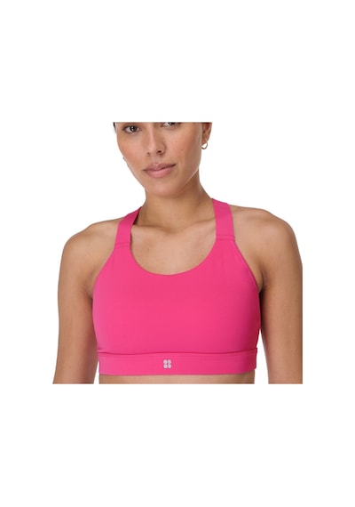 Sweaty Betty Sweaty Betty Power Medium Support Sports Br Kadın Pembe Fitness Bra 5122 Pembe
