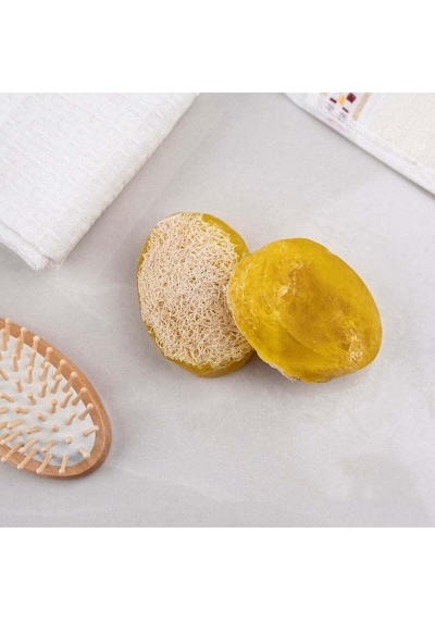Kabak Lifli Limon Çiçeği Sabun Limon