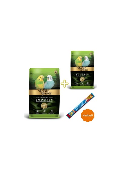 Purecanpati Gold Wings Premium Muhabbet Yemi 2 Kg+ Quik Meyveli M