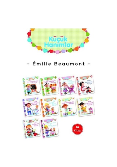 Küçük Hanımlar Seti - 10 Kitap Takım - Emilie Beaumont - Bıcırık Yayınları