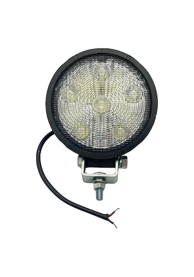 9-30V Çalışma Lambası 6 x 2.5 W Power Ledli Yuvarlak 121 Mm N11.438