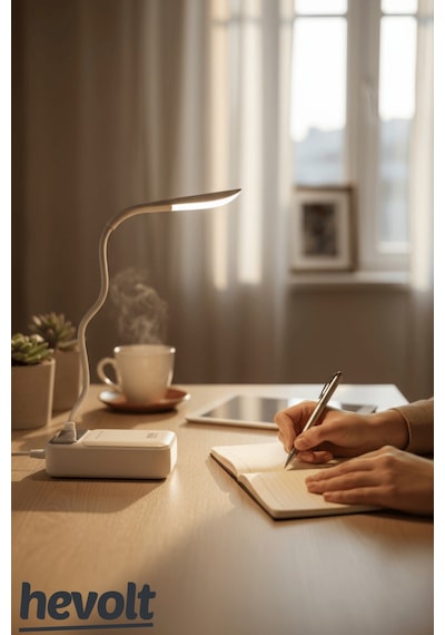 Dokunmatik Usb Led Çalışma Kitap Okuma Işığı Pc Laptop Gece Lambası 3 Seviye Işık Beyaz Çok Renkli