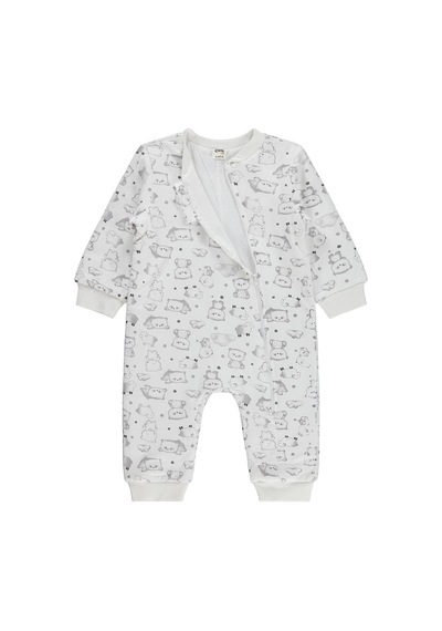 Civil Baby Ayıcık Baskılı 12-24 Ay Uyku Tulumu - Bej Krem