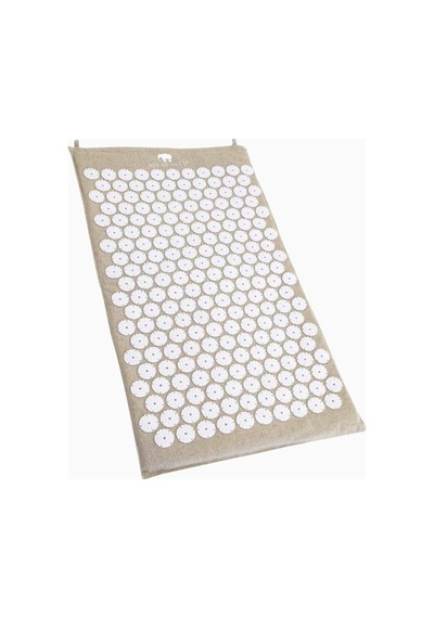 Bon Eco Rulo Yapılabilir Organik Keten Mat, Taşınabilir Ve Pratik Kullanım Bej
