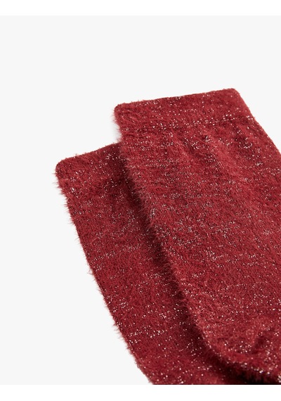 Koton Soket Çorap Bordo 6wak80885aa Bordo