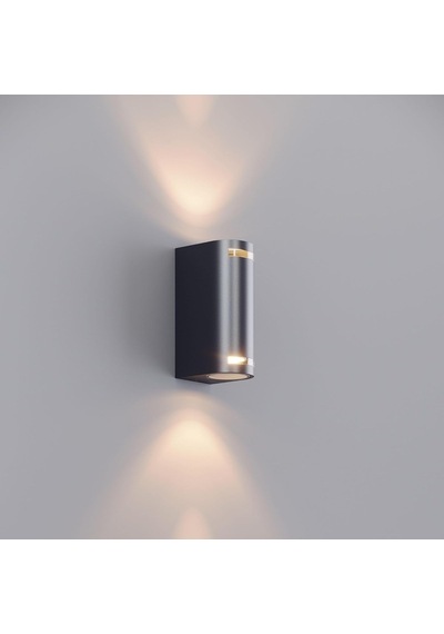 Lunara Glass Led Duvar Apliği Ip65 Alüminyum İç Mekan Dış Mekan Modern Bahçe Balkon Teras Cephe Aydınlatma 3000k Genel