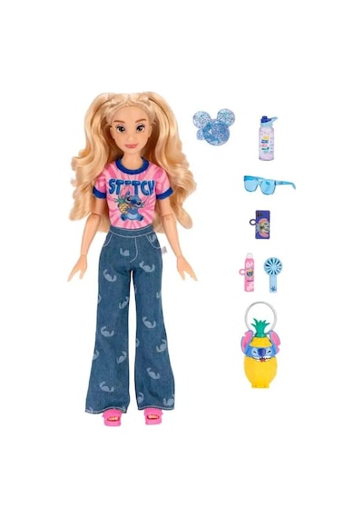 Jkıly24126 Disney İly 4ever Stitch Temalı Bebek Ve Aksesuarları