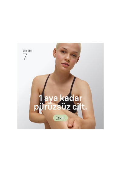 Braun Silk Épil 7 Epilatör, Islak Ve Kuru, Kalıcı Pürüzsüz Cilt, 7-041