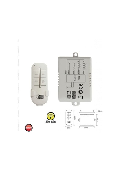Horoz 105-001-0002 Controller-2 2000W 30M-60M 2 Kanal