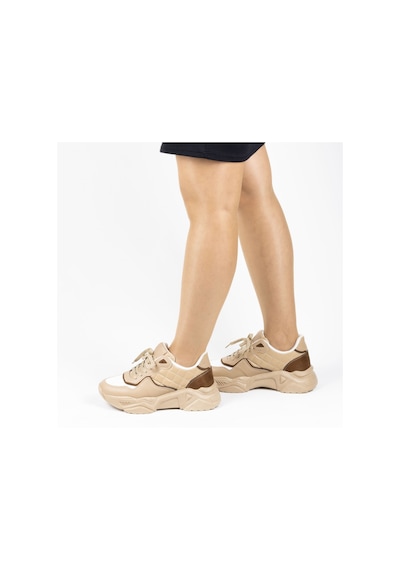 Kadın Kalın Tabanlı Sneakers 001