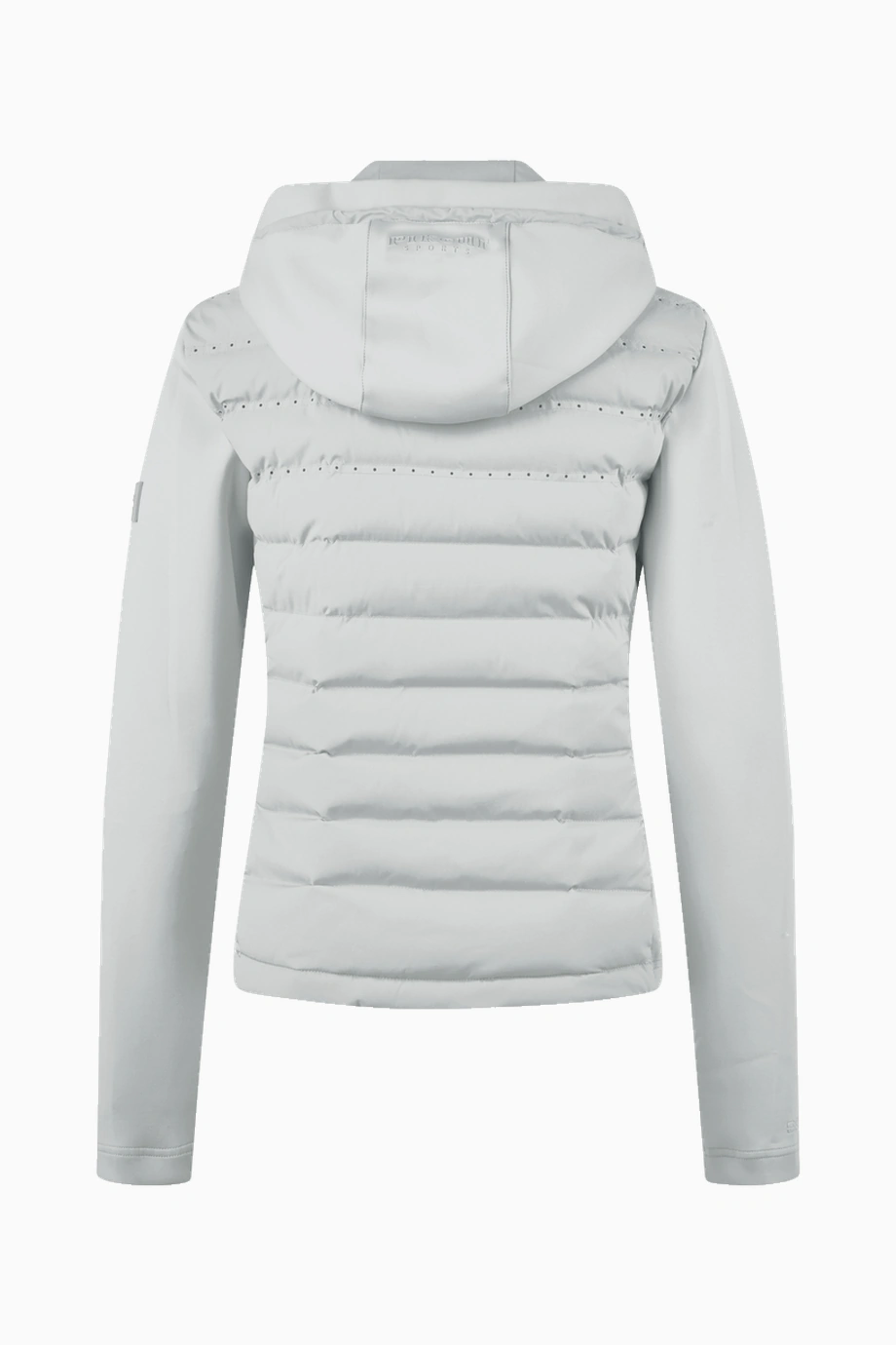 Pikeur Sports 7043 Kapüşonlu Lüks Hybrid Kadın Spor Ceket Buz Mavi