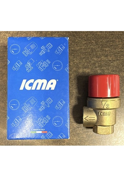 Icma Emniyet Ventili ½ - 8 Bar - 91241adaq - İtalyan