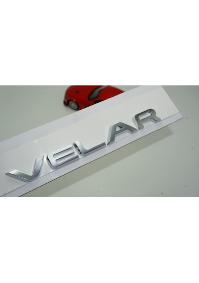 Land Rover Range Rover Velar Bagaj Gri Abs Logo Amblem