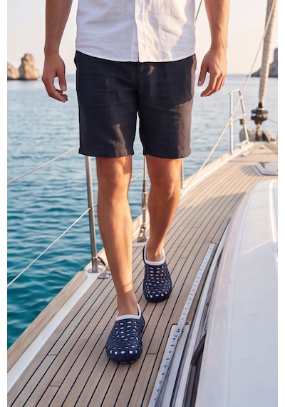 Aqua Stream - Uniseks 36-45 Hızlı Kuruyan Lacivert Beyaz Deniz Ayakkabısı Özel Yuvarlak Kaba... Aqua Stream - Uniseks 36-45 Hızlı Kuruyan Lacivert Beyaz Deniz Ayakkabısı Özel Yuvarlak Kaba...