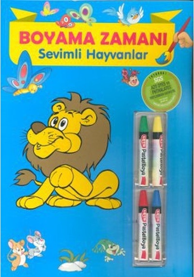 Boyama Zamanı: Sevimli Hayvanlar- Parıltı Yayınları