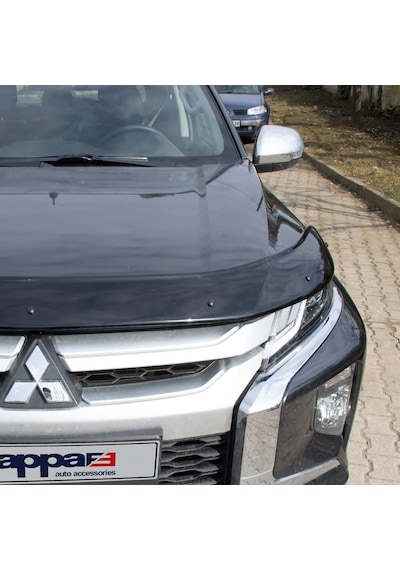 Cappafe Mitsubishi L200 Ön Kaput Koruyucu Rüzgarlığı 4Mm Akrilik N11.17425