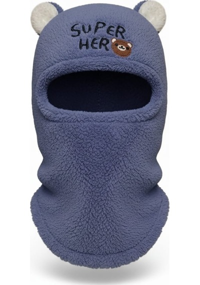Eleven Markets Peluş Çocuk Sevimli Ayıcık Kar Maskesi Sürper Hero 3-9 Yaş Çocuk Bere Mavi Mavi Eleven Markets Peluş Çocuk Sevimli Ayıcık Kar Maskesi Sürper Hero 3-9 Yaş Çocuk Bere Mavi Mavi