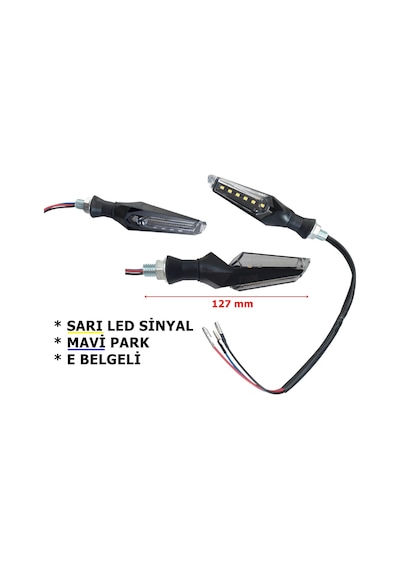 Sinyal Led 2 Li Set 2 Fonksiyonlu Kl022