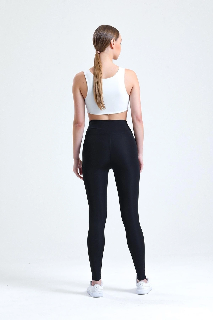 Thiff Gymwear Camel Yüksek Bel Sıkılaştırıcı Toparlayıcı Dalgıç Kumaş Spor Günlük Tayt SiYAH Thiff Gymwear Camel Yüksek Bel Sıkılaştırıcı Toparlayıcı Dalgıç Kumaş Spor Günlük Tayt SiYAH
