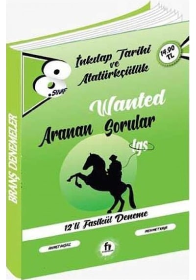 Fi Yayınları 8. Sınıf Lgs Inkılap Tarihi Wanted Aranan Sorular Fa