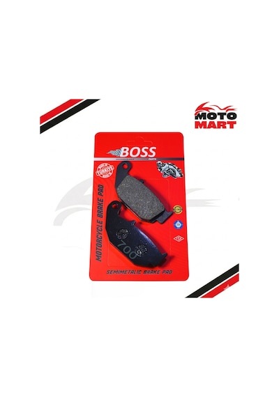 Benelli Tnt 125 Arka Fren Balatası Boss-yarı Sinterli-t05331