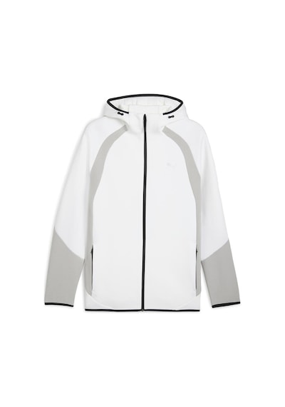 Puma Erkek Ceket Evostrıpe Fz Hoodie Dk 68823102 Beyaz