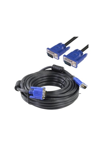 Ht-vga15 15 Pin Erkek/erkek 15 Metre Vga Görüntü Aktarma Kablosu