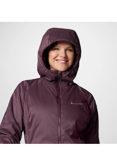 Columbia Kruser Ridge Iıı Plush Softshell Jacket Mor Kadın Outdoor Mont Wl3248 Mor