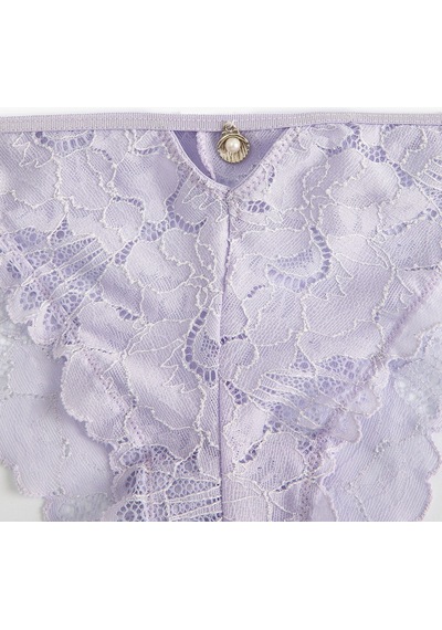 Koton Dantelli Külot Brazilian İnci Aksesuar Detaylı Lila 4slk30156mk Lila Koton Dantelli Külot Brazilian İnci Aksesuar Detaylı Lila 4slk30156mk Lila