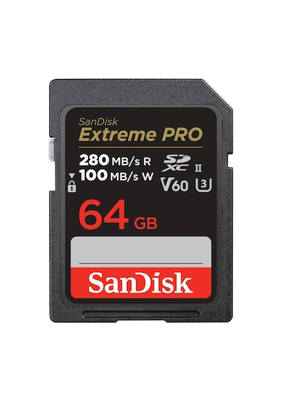 Sandisk 64gb Extreme Pro Sdxc Uhs-ıi Hafıza Kartı - C10, U3, V60,
