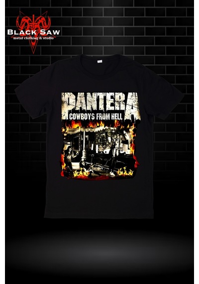 Noıssey Pantera Cowboys From Hell Kodsiyahsaw Siyah