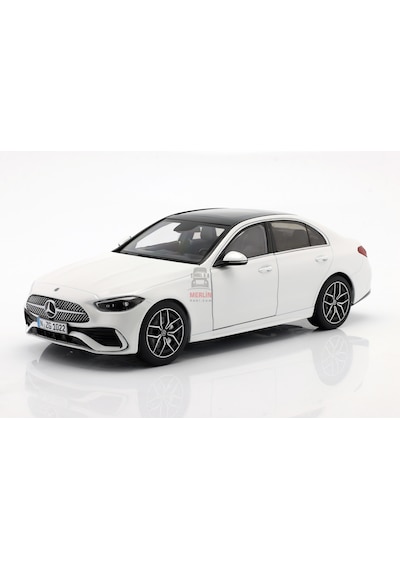1/18 Mercedes-benz C-serisi W206 Opalit Beyaz Parlak