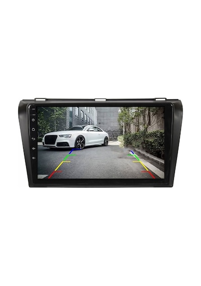 Mazda Mazda 3 Araç Multimedya Android Ekran Carplay Navigasyon Double Teyp 2+32 9" 04-09 Black Blueway
