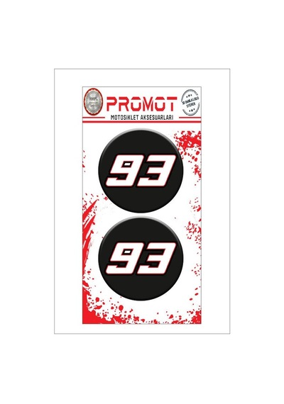 93 Damla Logo Sticker Diğer