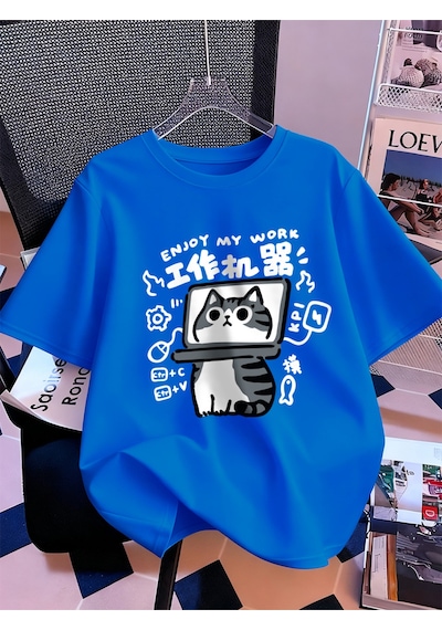 Noıssey Urban Pop Graphic Kadın Tişört Koleksiyonukod 5133 Saks