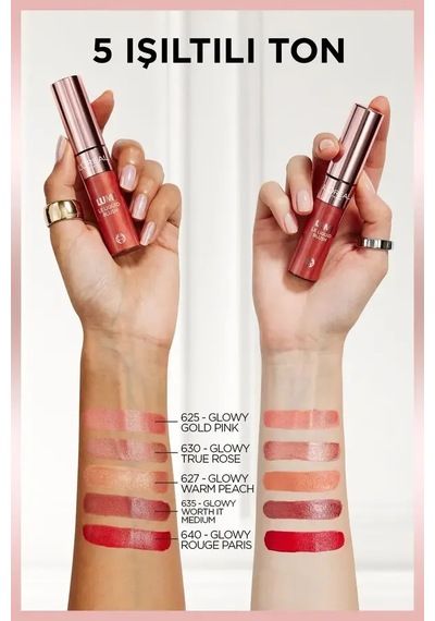 L'oreal Lumi Blush 625 Glowy Gold Pink Allık 1