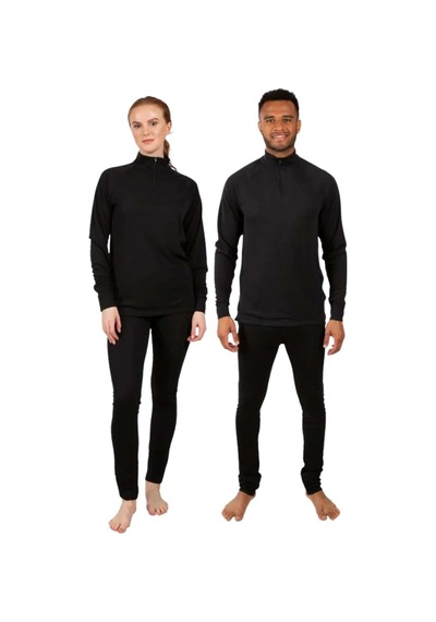 Trespass Trespass Unite360 - Adults Base Layer Set Unisex Siyah Içlik Set Blx Siyah