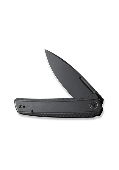 We Knife Speedster Black Titanium Handle Black Stonewashed Cpm 20cv Blade Kamp Çakı Siyah