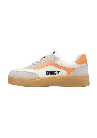 Kadın Vegan Deri Beyaz Sneakers - Warner Bros Looney Tunes Bugs Bunny Hop İnto Nature Tasarım Çok Renkli