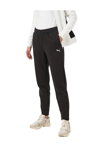 Puma Classic Hooded Tracksuit Kadın Beyaz Eşofman Takımı 68303502 Siyah Beyaz