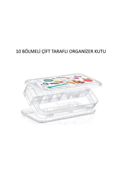 Çift Taraflı Organizer Malzeme Kutusu