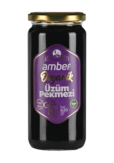 Amber Organik Üzüm Pekmezi 620 Gr