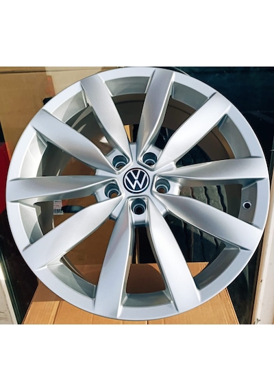 Lugano Jant 8.0x18 5x112 18 İnç Et.42 Cb:57.1 Silver Jant Vw Seat Skoda Jantı 1 Takım 4 Adet