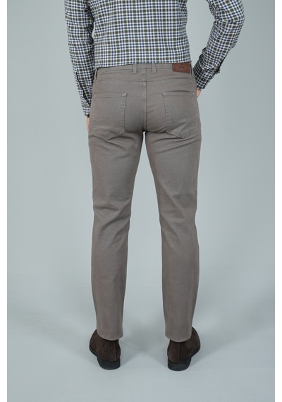 Bisse Bej Gabardin Pamuk 5 Cepli Spor Pantolon Pns24k24004 D07 Bej