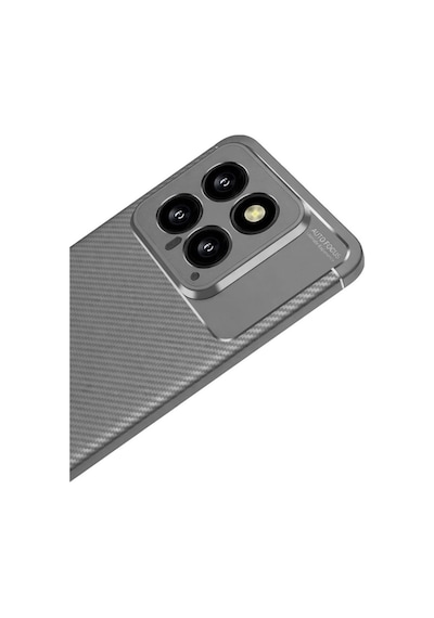 Mi 14t Kılıf Auto Focus Karbon Kapak - Gri